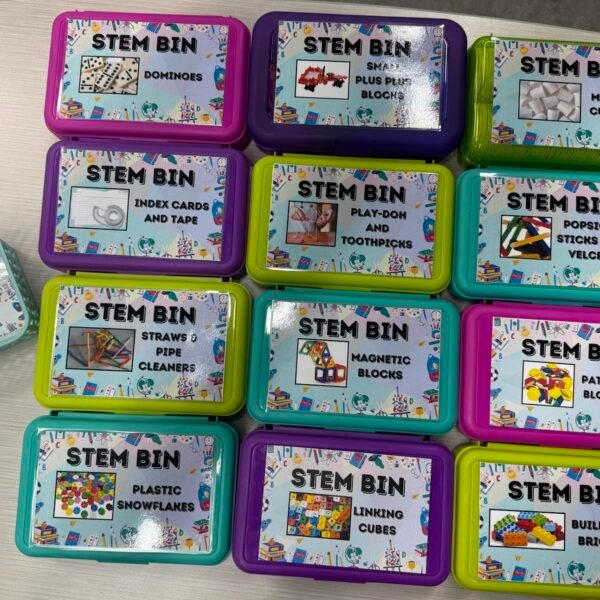 STEM Bins & ThinkFun: Engaging My Third Graders